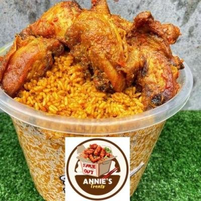 Nigerian smoky Jollof Rice